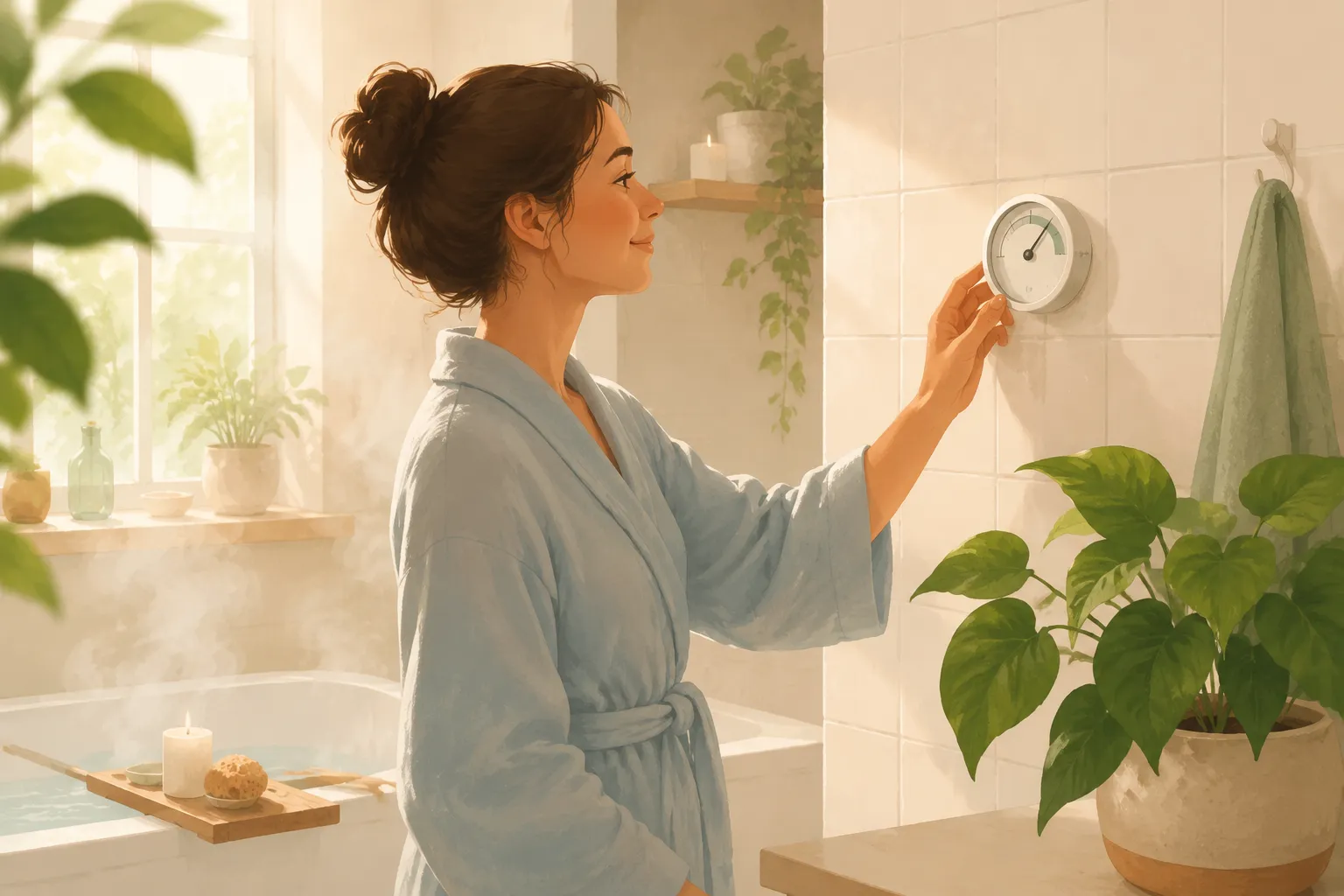 Luftfeuchtigkeit im Badezimmer senken & Schimmel vermeiden